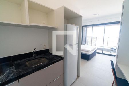 Cozinha de kitnet/studio para alugar com 1 quarto, 30m² em Vila Clementino, São Paulo