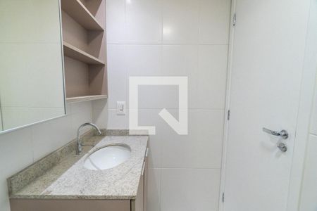 Banheiro de kitnet/studio para alugar com 1 quarto, 30m² em Vila Clementino, São Paulo