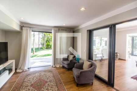 Sala de casa de condomínio à venda com 4 quartos, 460m² em Residencial Seis (alphaville), Santana de Parnaíba