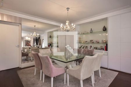 Sala de Jantar de apartamento à venda com 4 quartos, 211m² em Vila Morumbi, São Paulo