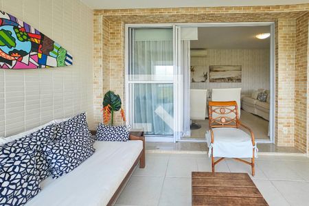 Varanda de apartamento para alugar com 3 quartos, 162m² em Parque Enseada, Guarujá