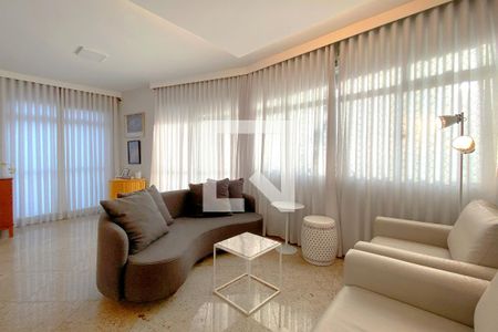 Sala de apartamento à venda com 4 quartos, 190m² em Anchieta , Belo Horizonte