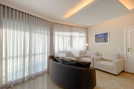 Sala de apartamento à venda com 4 quartos, 190m² em Anchieta , Belo Horizonte