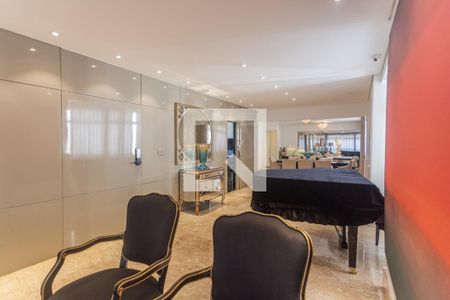 Sala 1 de apartamento à venda com 4 quartos, 360m² em Funcionários, Belo Horizonte