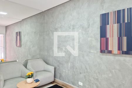Área comum - hall de apartamento para alugar com 2 quartos, 70m² em Vila Dusi, São Bernardo do Campo