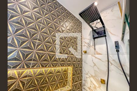 Banheiro de kitnet/studio para alugar com 1 quarto, 27m² em Centro, Rio de Janeiro