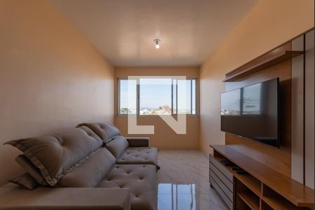 Sala de apartamento à venda com 3 quartos, 81m² em Santa Rosa, Belo Horizonte
