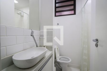Banheiro de kitnet/studio à venda com 1 quarto, 34m² em Cerqueira César, São Paulo