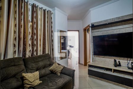 Sala de apartamento à venda com 2 quartos, 48m² em Cidade São Jorge, Santo André