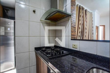 Cozinha de apartamento à venda com 2 quartos, 48m² em Cidade São Jorge, Santo André