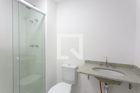 Banheiro de kitnet/studio para alugar com 1 quarto, 27m² em Vila Matilde, São Paulo