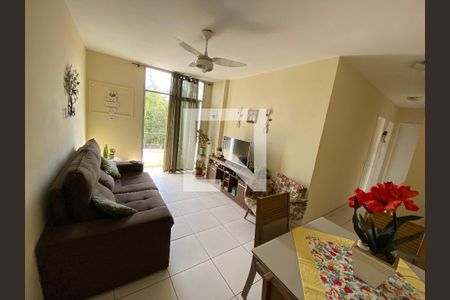 Sala de apartamento à venda com 2 quartos, 57m² em Tanque, Rio de Janeiro