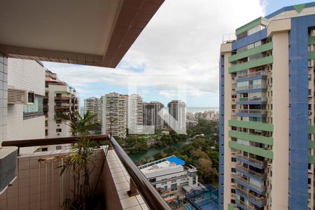 Varanda de apartamento à venda com 1 quarto, 58m² em Barra da Tijuca, Rio de Janeiro