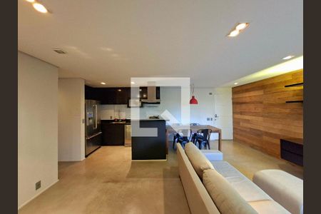 Sala de apartamento à venda com 1 quarto, 75m² em Itaim Bibi, São Paulo