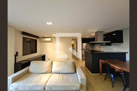 Sala de apartamento à venda com 1 quarto, 75m² em Itaim Bibi, São Paulo