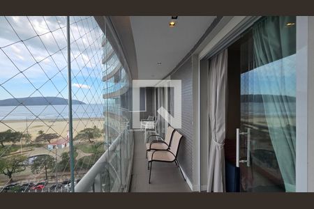 Varanda da Sala de apartamento para alugar com 2 quartos, 72m² em Gonzaga, Santos