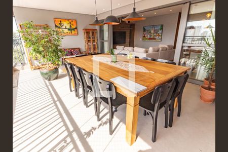 Varanda da Sala de apartamento à venda com 3 quartos, 159m² em Alto da Mooca, São Paulo