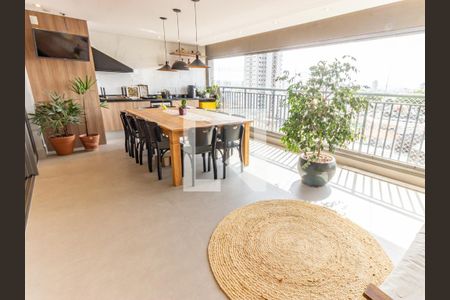 Varanda da Sala de apartamento à venda com 3 quartos, 159m² em Alto da Mooca, São Paulo