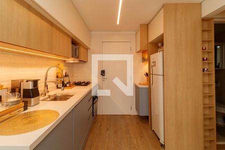 Cozinha de apartamento para alugar com 2 quartos, 35m² em Vila Guilherme, São Paulo