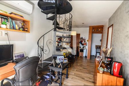 Sala de apartamento à venda com 3 quartos, 122m² em Tijuca, Rio de Janeiro