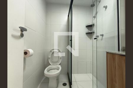 Banheiro de kitnet/studio à venda com 1 quarto, 22m² em Vila Mariana, São Paulo