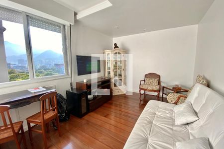 Sala de estar de apartamento para alugar com 3 quartos, 110m² em Leblon, Rio de Janeiro