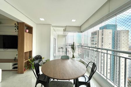 Varanda da Sala de apartamento à venda com 2 quartos, 89m² em Jardim Prudência, São Paulo