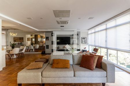 Sala de apartamento à venda com 3 quartos, 220m² em Higienópolis, São Paulo