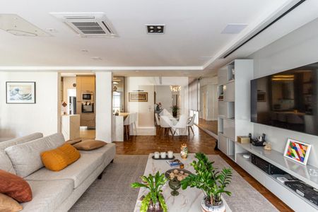 Sala de apartamento à venda com 3 quartos, 220m² em Higienópolis, São Paulo