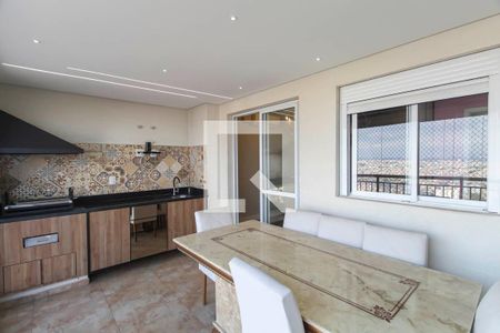 Varanda da Sala de apartamento à venda com 2 quartos, 66m² em Vila Formosa, São Paulo