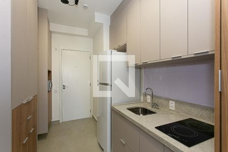 Cozinha de apartamento à venda com 1 quarto, 23m² em Tatuapé, São Paulo