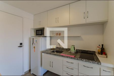 Cozinha de kitnet/studio para alugar com 1 quarto, 29m² em Vila Mariana, São Paulo