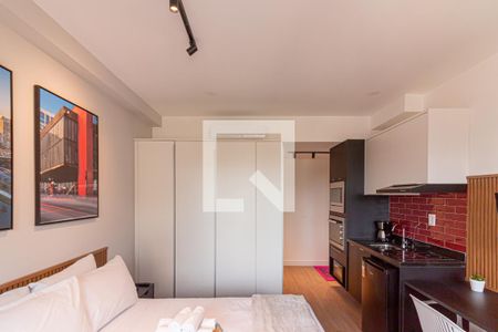 Studio de kitnet/studio para alugar com 1 quarto, 24m² em Vila Olímpia, São Paulo