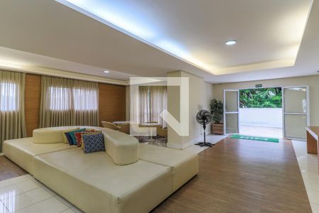 Área comum - Salão de festas de apartamento para alugar com 1 quarto, 80m² em Jardim Santo Amaro, São Paulo