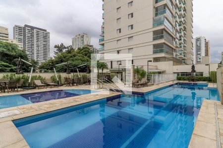 Área comum - Piscina de apartamento para alugar com 1 quarto, 80m² em Jardim Santo Amaro, São Paulo