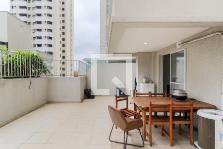 Varanda de apartamento à venda com 1 quarto, 80m² em Jardim Santo Amaro, São Paulo