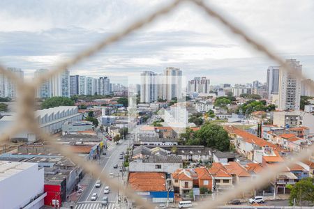 Vista da Varanda Sala/Cozinha de apartamento à venda com 1 quarto, 31m² em Vila Romana, São Paulo