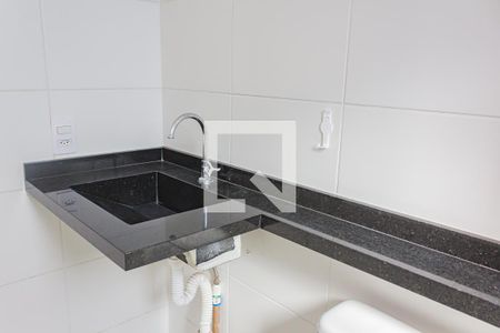 Banheiro da Suíte de apartamento à venda com 1 quarto, 31m² em Vila Romana, São Paulo