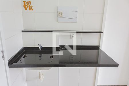 Área de Serviço de apartamento à venda com 1 quarto, 31m² em Vila Romana, São Paulo