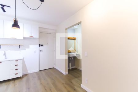 Sala/Cozinha de apartamento para alugar com 2 quartos, 35m² em Canindé, São Paulo