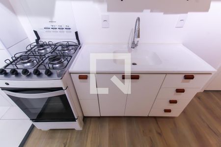 Sala/Cozinha de apartamento para alugar com 2 quartos, 35m² em Canindé, São Paulo