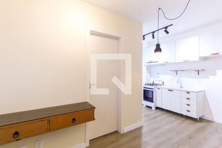 Sala/Cozinha de apartamento para alugar com 2 quartos, 35m² em Canindé, São Paulo