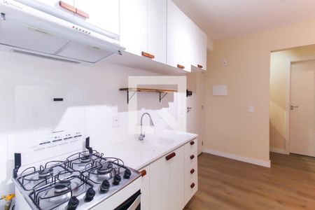 Sala/Cozinha de apartamento para alugar com 2 quartos, 35m² em Canindé, São Paulo