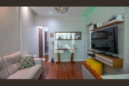 Sala de apartamento à venda com 2 quartos, 60m² em Maracanã, Rio de Janeiro