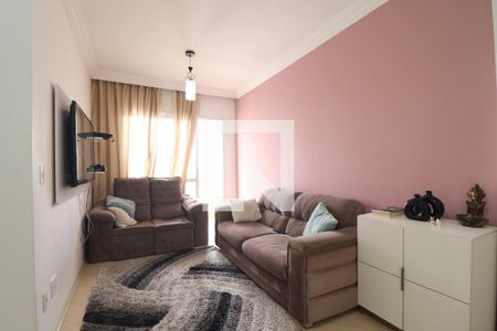 Sala de apartamento para alugar com 2 quartos, 60m² em Vila Príncipe de Gales, Santo André