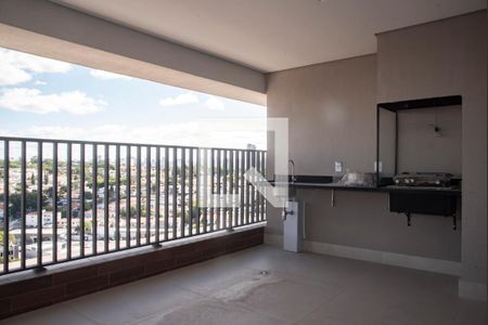 Varanda gourmet de apartamento à venda com 3 quartos, 113m² em Mirandópolis, São Paulo