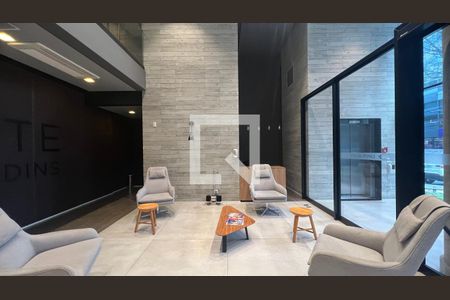 Área comum de kitnet/studio à venda com 1 quarto, 33m² em Pinheiros, São Paulo