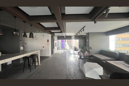 Área comum de kitnet/studio à venda com 1 quarto, 33m² em Pinheiros, São Paulo