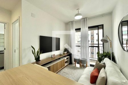 Sala de apartamento à venda com 1 quarto, 29m² em Jardim Prudência, São Paulo