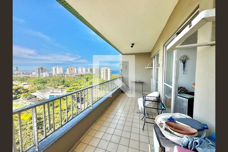 varanda de apartamento para alugar com 3 quartos, 98m² em Barra da Tijuca, Rio de Janeiro